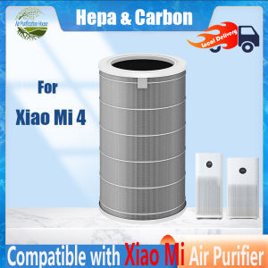 💥High Quality💥【For only xiaomi 4 filter】Replacement Compatible with Xiaomi 4 Filter Air Purifier Accessories High Quality HEPA&Active Carbon High-Efficiency Antibacteria Virus