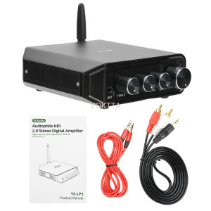 YS-LP3 2.0 Stereo Bluetooth 5.4 bảng khuếch đại Tpa3116 50W × 2 Hi-Fi Âm Thanh Với Bass/Treble Điều Khiển DC 12-24V