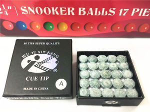 50Pcs 10.5MM Professionalบิลเลียดสนุ๊กเกอร์หัวคิวสนุ๊กเกอร์