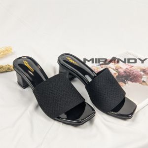 Mirandy Syasa: Sendal Wanita Sandal Heels Wanita Rajut Premium