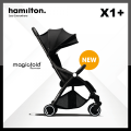 Hamilton X1 Plus Magic Fold Stroller (FREE Stroller Colour Pack - 1x Stroller Seat + Canopy) Baby Phoebe Auto Fold Stroller Hamilton X1+ Lightweight Hamilton New Version. 