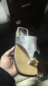 Thick-Soled Height-Increasing Wedge Flip-Flops For Women Summer Outdoor Wear 2026 New Model Suitable For Skirts Beach Sandals Flip-Flops