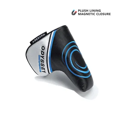 ODYSSEY Gaoer ball rod cover PU waterproof semi-circular push rod cover straight magnet Golf Rod head cover# OY01