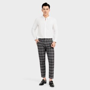 Áo Sơ Mi Trắng Nam Aristino Slim Fit ALSR12