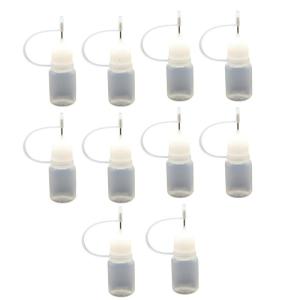 10 cái precisions tip Applicator chai 5/10ml tip chai bóp được cho keo mực vẽ Acrylic chất lỏng