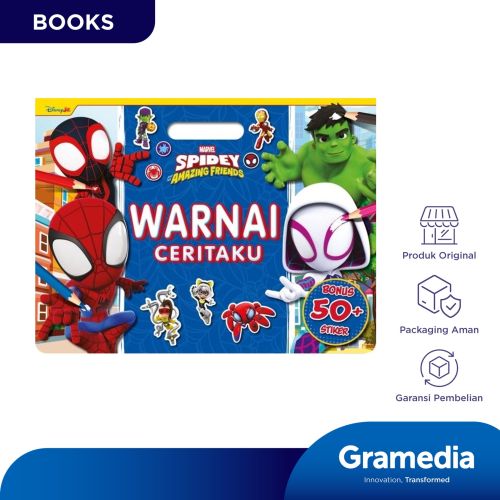 Rekomendasi Buku Mewarnai & Stiker DK Marvel Sesuai Usia Anak