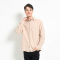 HI STYLE Men Long Sleeve Shirt - Khaki - HSE410310 / Kemeja Lengan Panjang Lelaki - Khaki. 