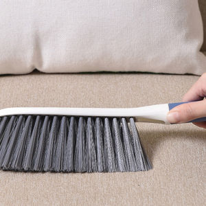 แปรงขนนุ่ม ด้ามจับยาว ลายการ์ตูน สําหรับทําความสะอาดเตียงนอน แปรงขนนุ่ม ด้ามจับยาว ลายการ์ตูน