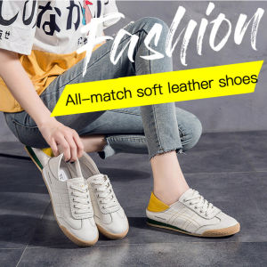 Heartwarming Fashion Sneakers Lace Up Shoes Sports Shoes  Womens White Shoes