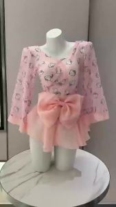Đồ lót gợi cảm váy ngủ hở lưng quyến rũ phong cách thuần khiết gợi cảm kimono mê hoặc đồng phục Nhật Bản đáng yêu in họa tiết nơ.