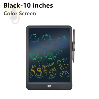 [✅SG Ready Stock] 10 inch LCD Pad Writing Tablet color screen For kidsKids Drawing Pad Portable Electronic Tablet Board