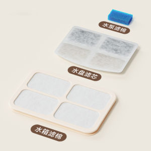 Pumpless Cat Water Fountain Automatic Wireless Pet Water Dispenser- 3L - Stainless Steel Tray – 3600mAh Battery Operated with Motion Sensor - The Easiest to Clean - for Cats Dogs