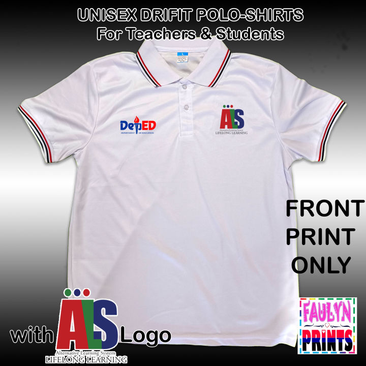 ALS + DepED Logo & MATATAG Branding Digitally printed with using ...