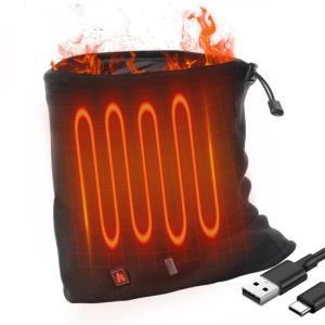 Heating Neck Protectors Warming System Ergonomic Adjustable Design Insulated Windproofs for Motorcycles Hiking