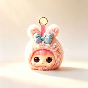 Capybara plush toy with AI features for emotional expression and conversation.