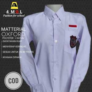 Baju Seragam Sekolah PUTIH SD LENGAN PANJANG Terbaik Kain Oxford Swaichi