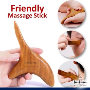 [Beekomoi.com] Wooden Massager 三角雀 reflexology Acupuncture Traditional Massage Tool