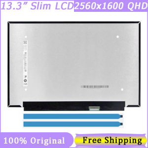 13.3" Slim 40 Pin Laptop Screen For Lenovo Yoga Slim 7 Carbon 13ITL5 ThinkBook 13s G2 G3 B133QAN02.0 N133GCA-GQ1 2560x1600 QHD
