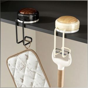 ชั้นวางหนังสือ แบบพกพา ตะขอแขวนกระเป๋า ข้างโต๊ะ มัลติฟังก์ชั่น ปราศจากตะปูและเพชร ง่ายต่อการจัดเก็บ