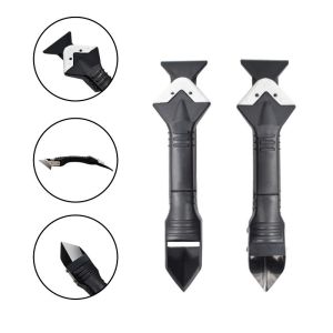 Bộ Dụng Cụ Miết Mạch Keo Silicon Modeco Chà Ron Gạch - Cạo Cắt Keo Silicone Cửa Kính Đầu Tuốt Inox Siêu Bền