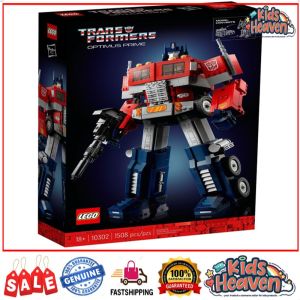 LEGO Icons Optimus Prime 10302 Transformers Figure Set (100.0% Original) RARE LIMITED EDITION
