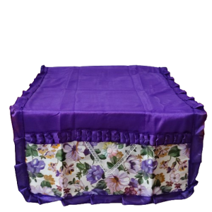 Taplak Alas Kulkas Motif Bunga