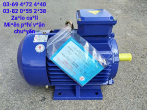 Động cơ điện 3 pha 55hp Toàn Phát tua chậm 1440v/p