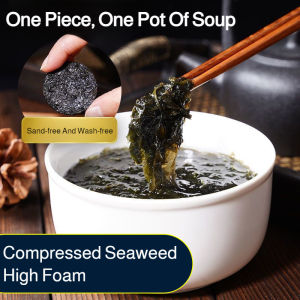 Dried Seaweed Strips/Seaweed Rolls/Compressed Dried Seaweed/Seaweed Sheets/Natural Color/No Additives/Nutritious/Soup Stir Fry Cold Salad/For Seniors And Children