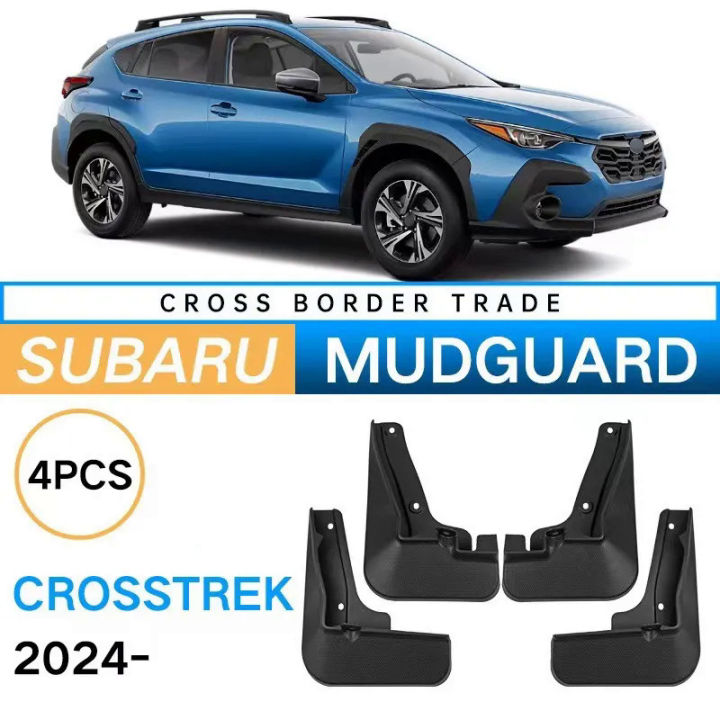 4Pcs MudFlaps For Subaru Crosstrek 2024 Mudguards Mud Flaps Splash