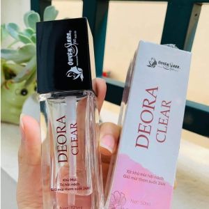 Xịt Khử Mùi Hương Nước Hoa Deora ClearLoại Bỏ Hôi Nách Thâm Nách Ra Mồ Hôi Nách Ngay Sau 1 Tuần 50ml