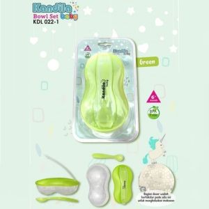 Kandila Bowl with Spoon Set - Peralatan Makan Anak