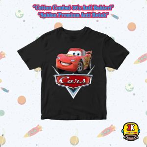 Kaos anak laki-laki CARS MERAH 2-14th