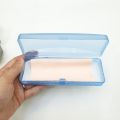 Hộp đựng kính nhựa - Đựng kính cận - Tặng kèm khăn lau kính (giao màu ngẫu nhiên). 