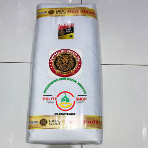 Kain kafan / mori / Kapan Jenazah Bahan tebal Lebar 120 cm 1 Gulung Lion