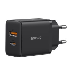 Baseus Dual USB Port 20W Charger Support Type C PD Fast Charging For iPhone 12