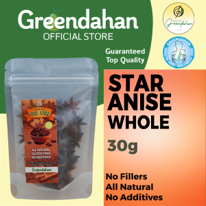 Greendahan Star Anise 30g (Whole) - All Natural