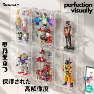 4 Layer Wall Mounted or Desktop PET Display Case for Multipurpose use