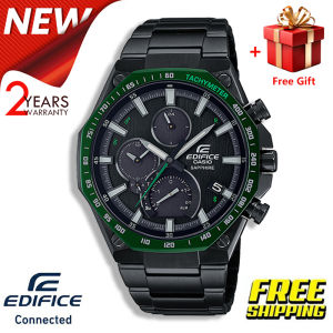 (รับประกัน 1 ปี) คาสิโอ นาฬิกา นาฬิกาคาสิโอ EDIFICE รุ่น EQB-1100XYDC-1A นาฬิกาผู้ชาย กันน้ำ