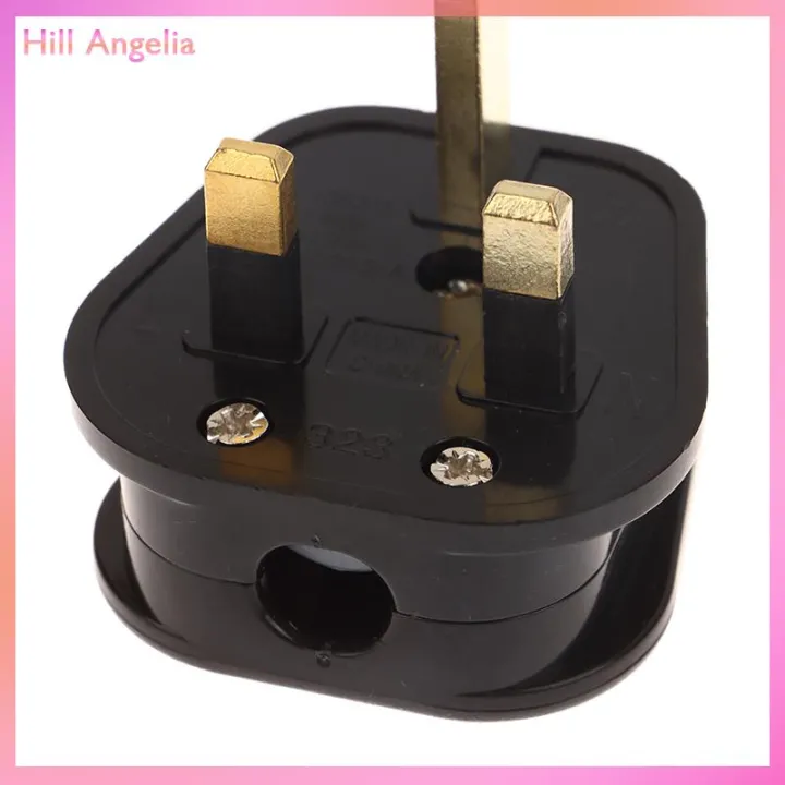 [Hill Angelia] UK Standards British Mains Square Pin Plug 3 Pin 13A ...
