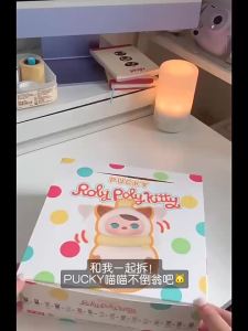 POPMART Pucky Roly Poly Series Figures pop mart blind collection action figure decorative gift toy