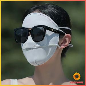 Cozy หน้ากาก กันแดด ระบายอากาศ หายใจสะดวกขึ้น กันฝุ่น UV แบบเต็มหน้า sun protection face mask