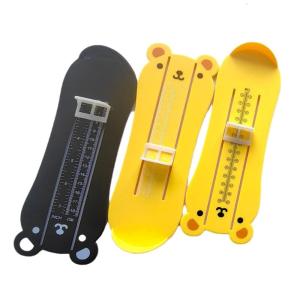 Portable Infant Foot Measurer With Cartoon Bear Theme Lovely Animal Interactive Toddler Foot Measurement Tool