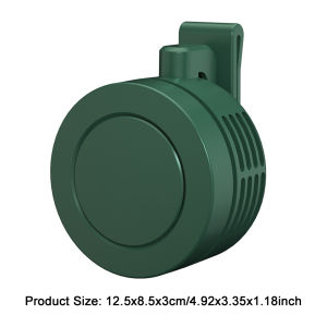 Ekleva Quạt cầm tay mini quạt Quạt điện không cánh sạc được không cánh quạt đeo eo thích hợp cho thông gió ngoài trời để bàn