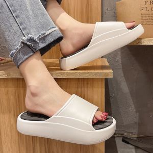 Dép quai ngang nam nữ eva đế cao 5cm chống chơn đi mưa đi biển cực đẹp