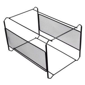 Mesh Metal File Organizer Box A4 Hanging File Folder Box Office Desk Files Storage Organizer