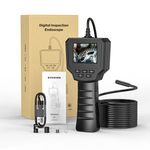 Endoscope Camera HD 1080P 4.3 Inch IP6 Waterproof Car Pipe Sewerage Inspection Borescope 2600mAh