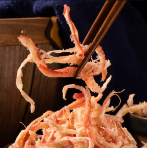 Sliced squid Shredded Shredded Squid 500g Instant Charcoal Grilled Squid Strips Dried Seafood Snacks Snack foods