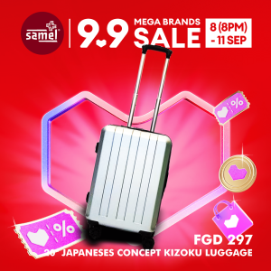 SAMEL 20" FGD 328 JAPANESE CONCEPT EXTRA THICK KIZOKU LUGGAGE