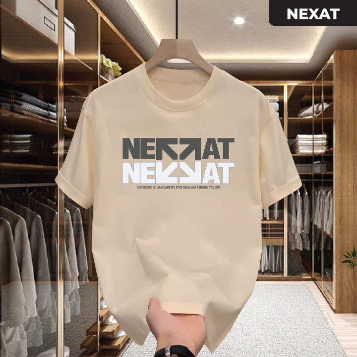 Áo thun Cổ tròn NEXAT form Unisex nam nữ, chất liệu cao cấp, phong cách ...