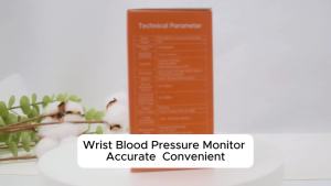 Máy đo huyết áp cổ tay cho sử dụng tại nhà với màn hình cong máy đo huyết áp sạc lại chuyển đổi bằng một nút giọng nói và người dùng dễ sử dụng vòng đo huyết áp 5.31-9.25 inch kèm hộp đựng